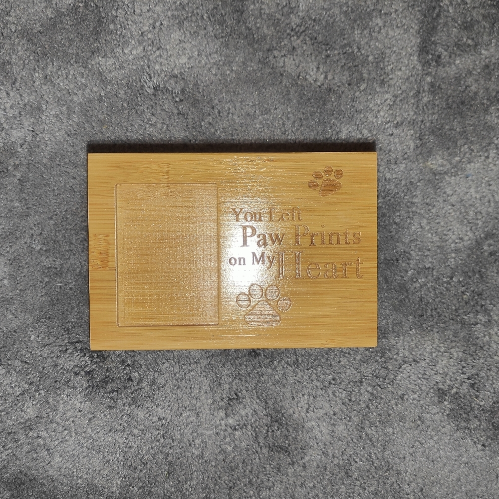 Pet cremation wood box